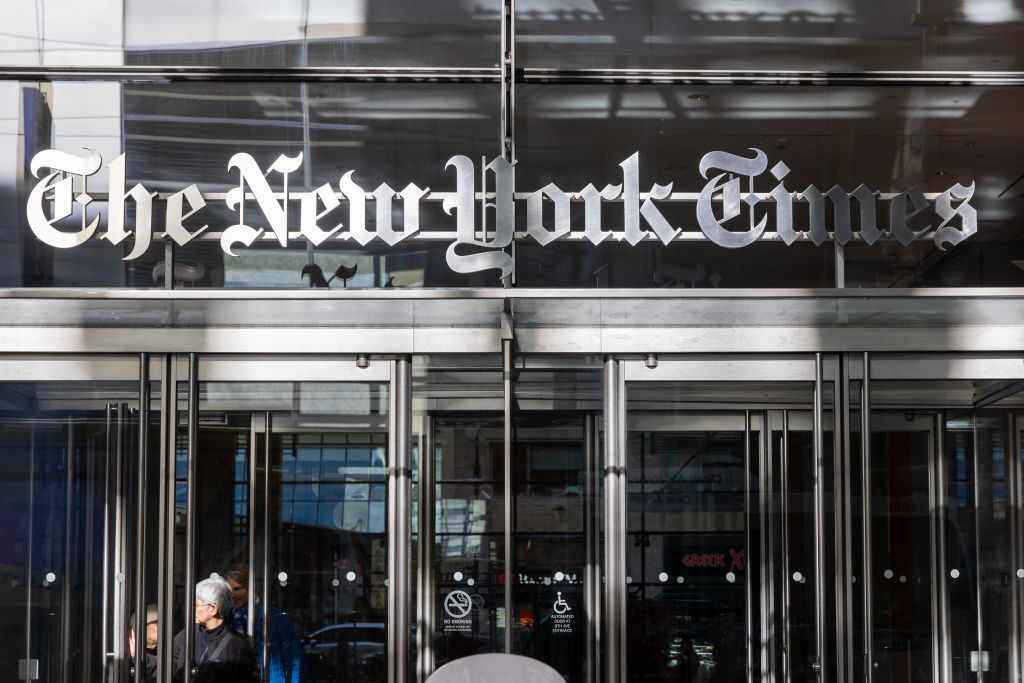 Sewer: The NYT was signalling to its audience that Kirk was not really a victim
