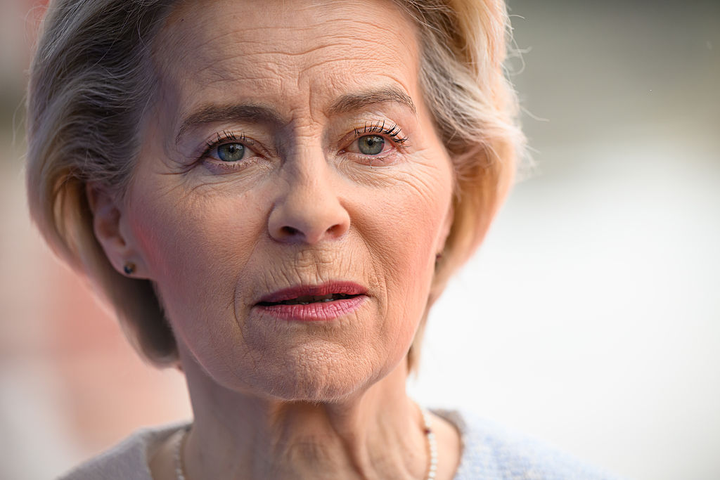 European Commission President Ursula von der Leyen is heading into her September 10 State of the Union speech with  a majority of Europeans wanting her gone. (Photo by Leon Neal/Getty Images)
