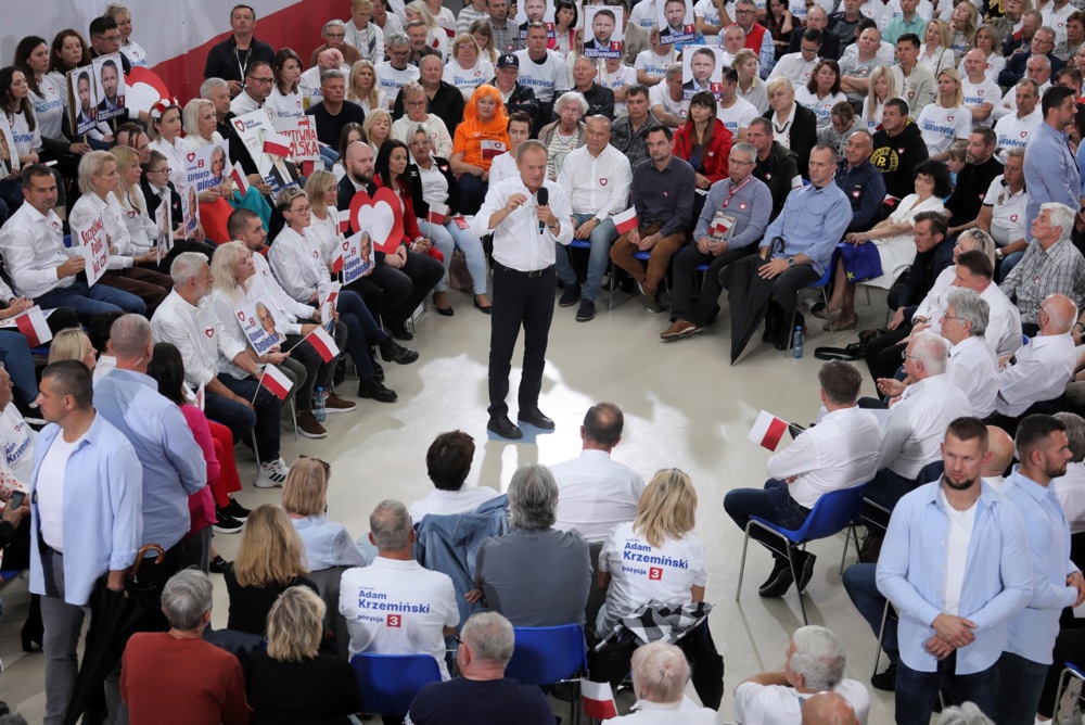 Polish PM Tusk blames partners, presidents and opposition for unmet promises