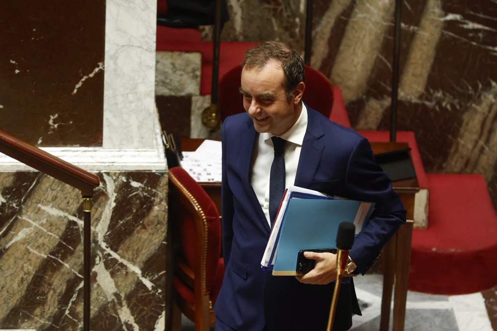 French Prime Minister Sébastien Lecornu survived two separate no-confidence votes in the French National Assembly today, narrowly clinging to power after bowing to political pressure and freezing a controversial pension reform. EPA/YOAN VALAT
