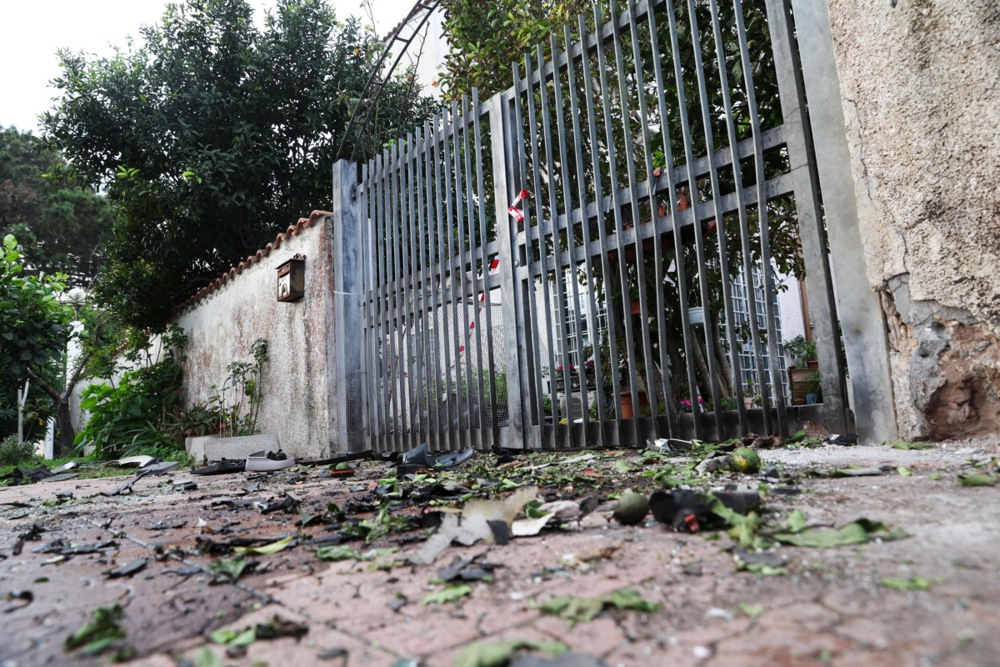 A prominent Italian journalist threatened by the mafia had his parked car blown up by a bomb overnight, causing no injuries but sparking widespread outrage today from politicians and press groups.