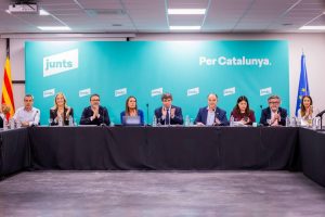Junts party meeting in Perpignan on October 27 