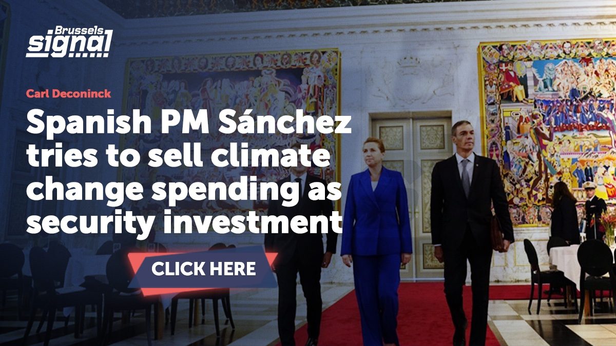 Spanish PM Sánchez tries to sell climate change spending as security investment