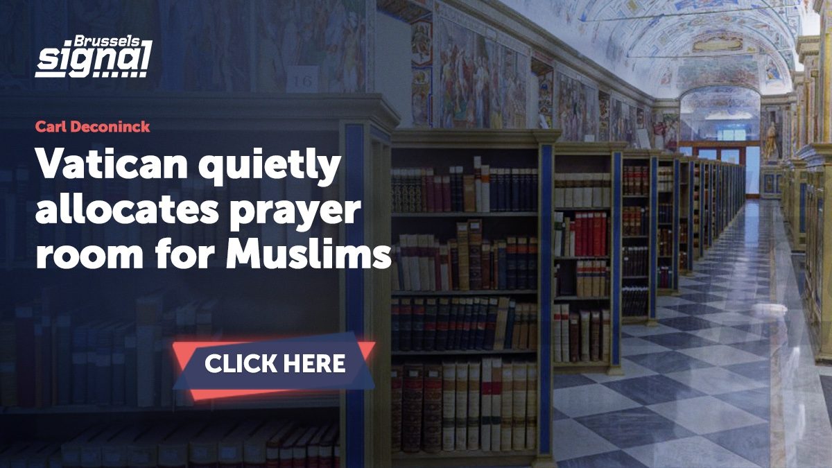 Vatican quietly allocates prayer room for Muslims