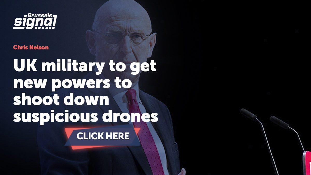 UK military to get new powers to shoot down suspicious drones