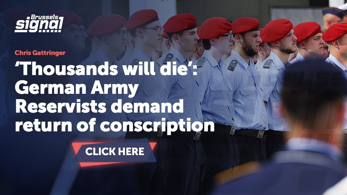 ‘Thousands will die’: German Army Reservists demand return of conscription
