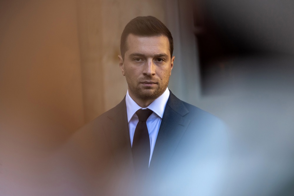 A journalist for Le Nouvel Observateur, Caroline Michel-Aguirre, sparked outrage from France’s National Rally (RN) after drawing a comparison between party president Jordan Bardella and Adolf Hitler during a television debate. EPA/YOAN VALAT