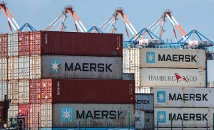 German exports to the United States rebounded in September after months of decline following the introduction of US tariffs, helping drive a bigger-than-expected rise in overall shipments, official data showed today.  (Photo by Focke Strangmann/Getty Images)