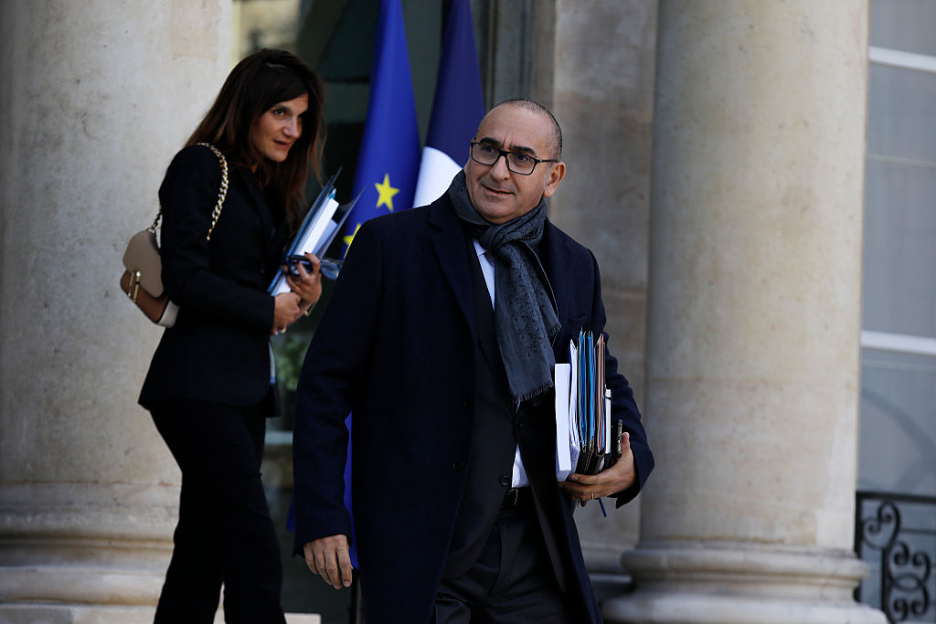 The French Interior Minister Laurent Nunez has filed a complaint against satirist and humourist Pierre-Emmanuel Barré for joking about the police during the radio show La Dernière on the underground radio channel Radio Nova. (Photo by Antoine Gyori - Corbis/Corbis via Getty Images)
