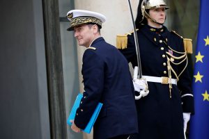 France's Chief of Defence Staff, Fabien Mandon, asks mayors to prepare the French population for "future conflicts" Among other things, he said that we have to stop Moscow and be willing to make sacrifices, including "sacrificing" the "children" (Photo by Antoine Gyori - Corbis/Corbis via Getty Images)
