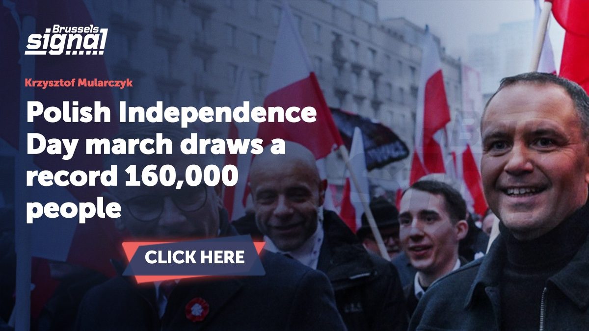 Polish Independence Day march draws a record 160,000 people
