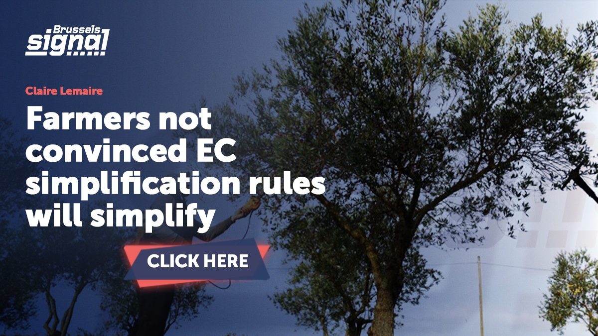 Farmers not convinced EC simplification rules will simplify