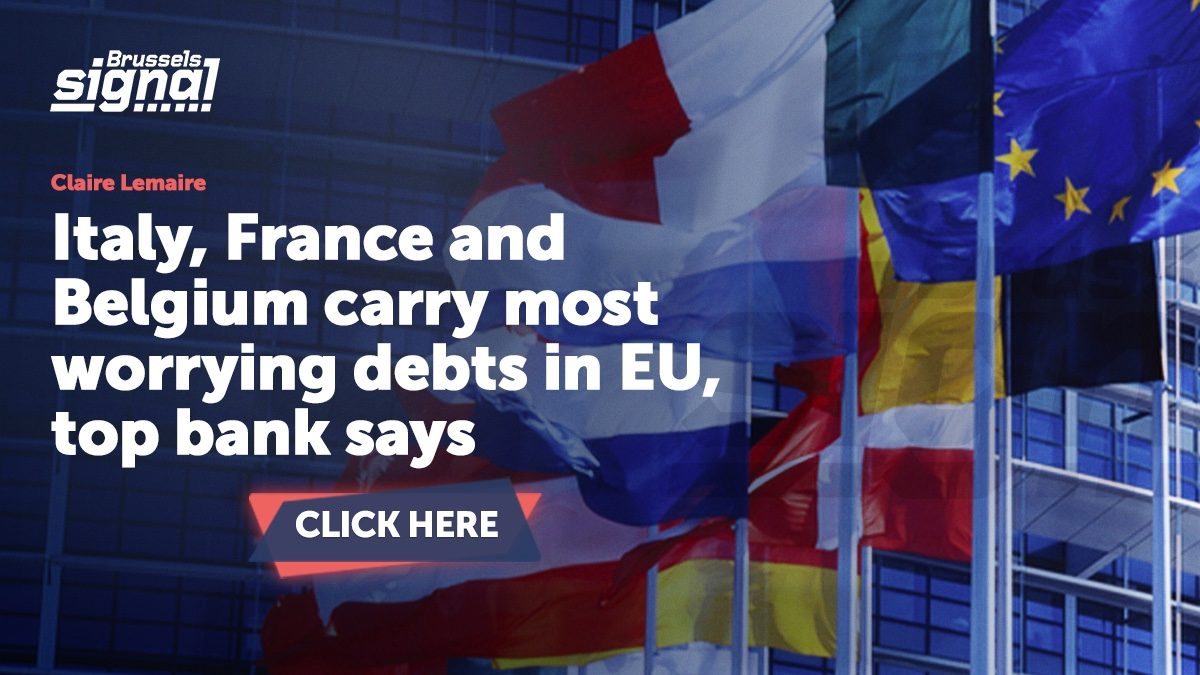 Italy, France and Belgium carry most worrying debts in EU, top bank says