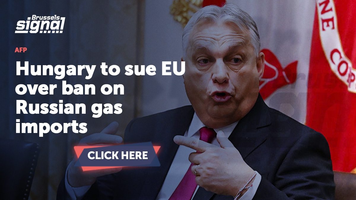 Hungary to sue EU over ban on Russian gas imports