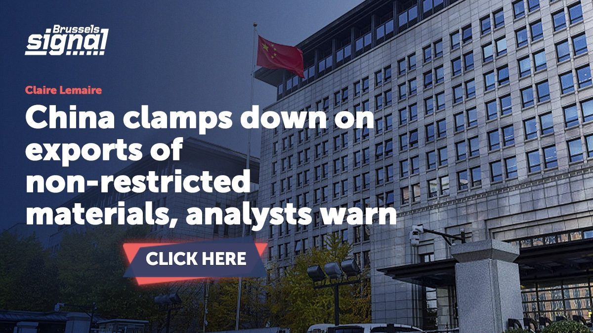 China clamps down on exports of non-restricted materials, analysts warn