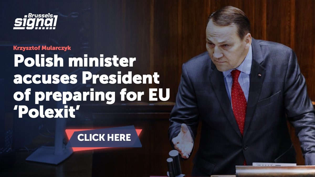 Polish minister accuses President of preparing for EU ‘Polexit’