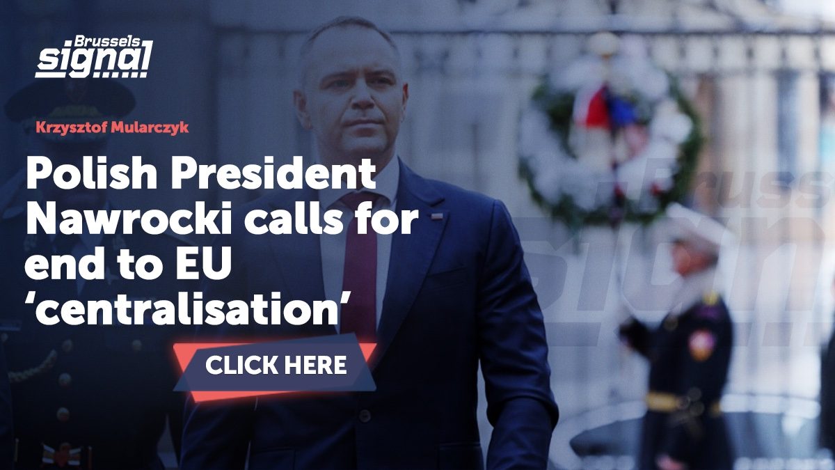 Polish President Nawrocki calls for end to EU ‘centralisation’