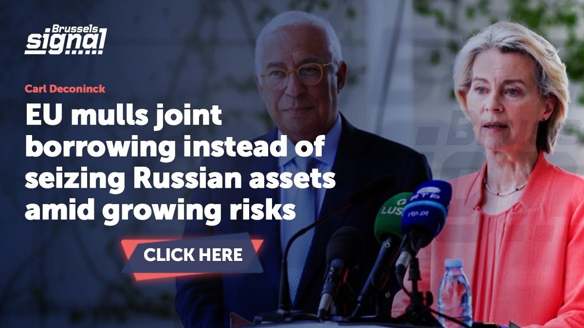 EU mulls joint borrowing instead of seizing Russian assets amid growing risks