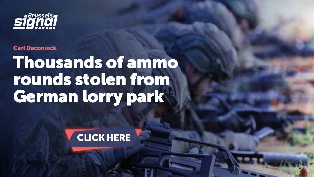 Thousands of ammo rounds stolen from German lorry park