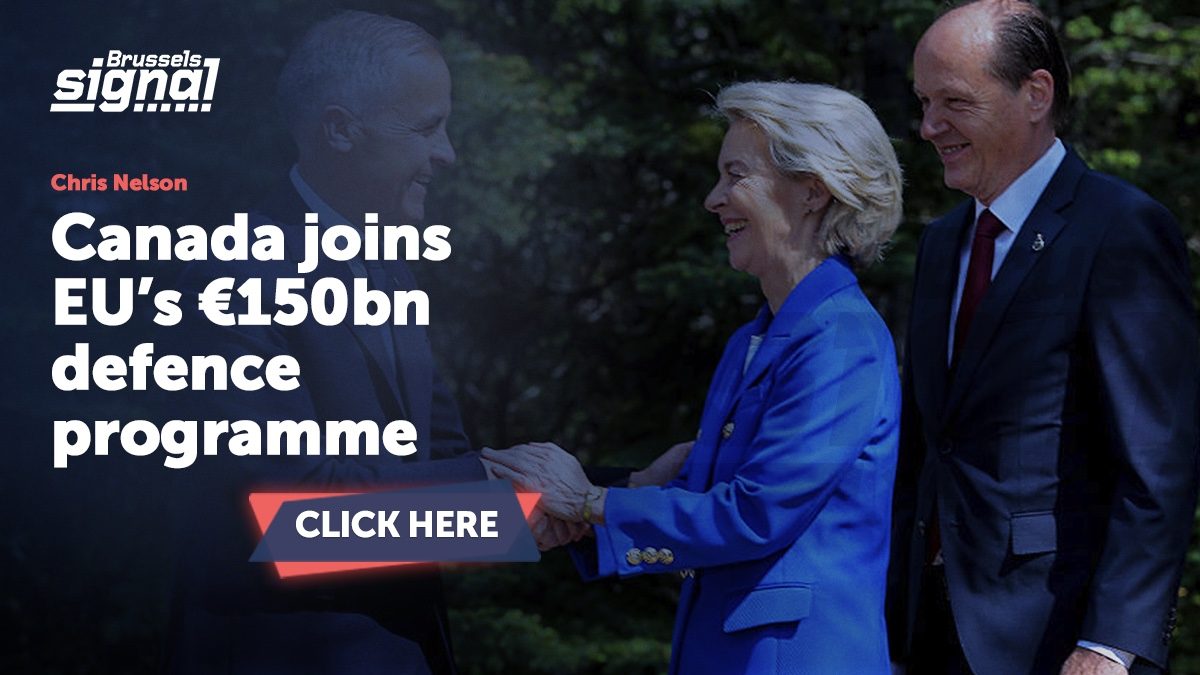 Canada joins EU’s €150bn defence programme