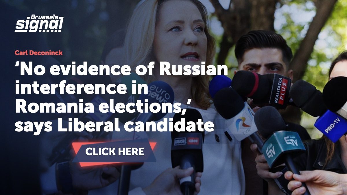‘No evidence of Russian interference in Romania elections,’ says Liberal candidate