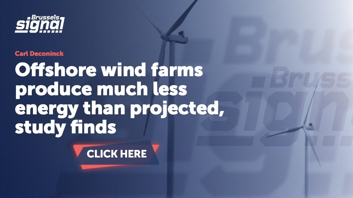 Offshore wind farms produce much less energy than projected, study finds