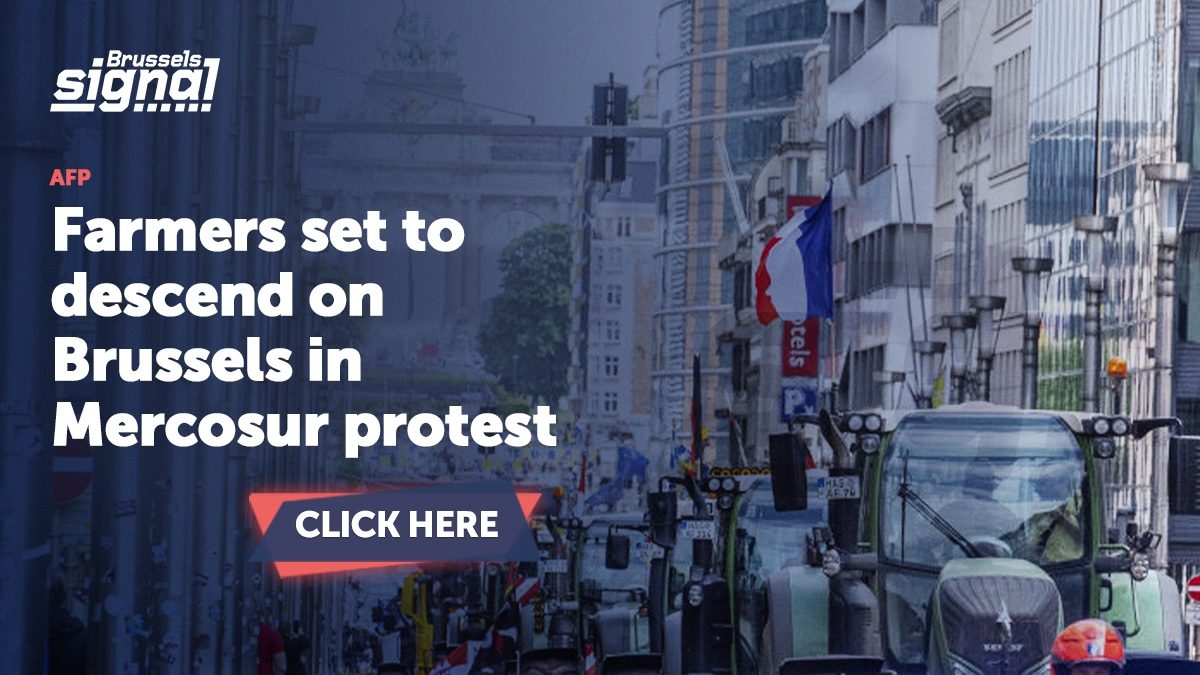 Farmers set to descend on Brussels in Mercosur protest