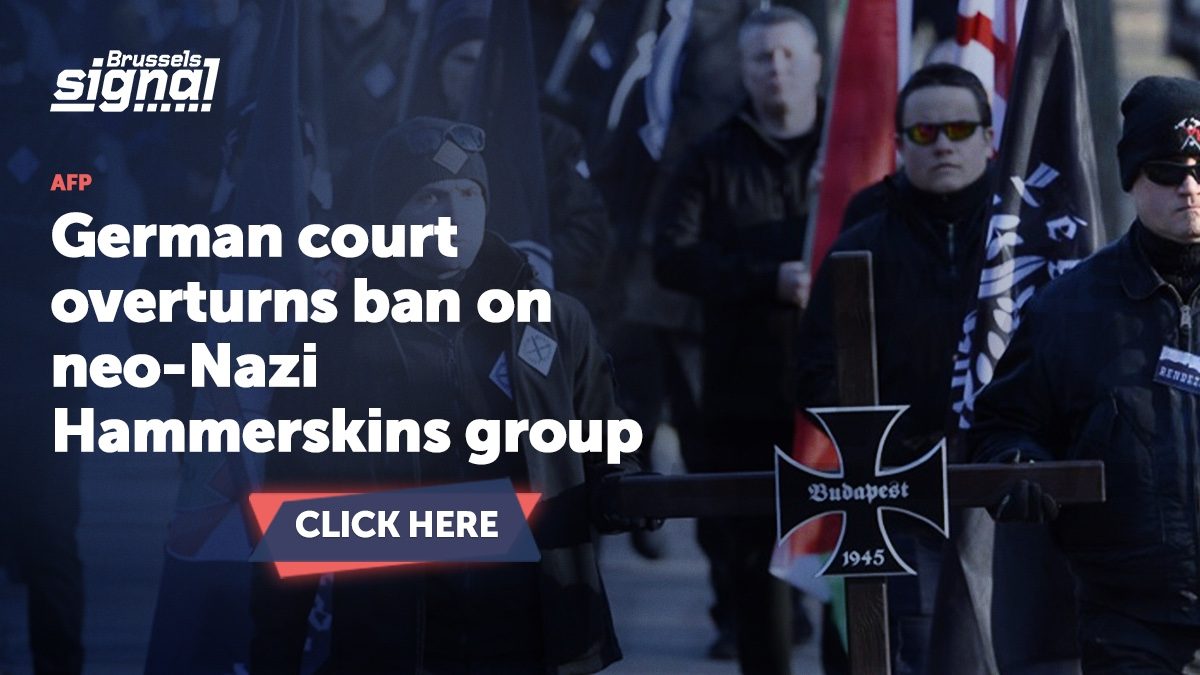 German court overturns ban on neo-Nazi Hammerskins group