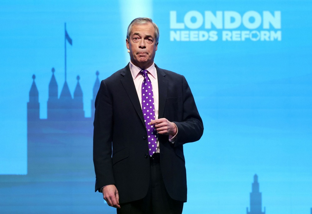 Farage’s Reform UK dropping in polls