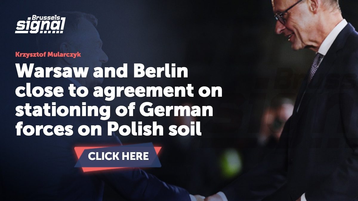 Warsaw and Berlin close to agreement on stationing of German forces on Polish soil