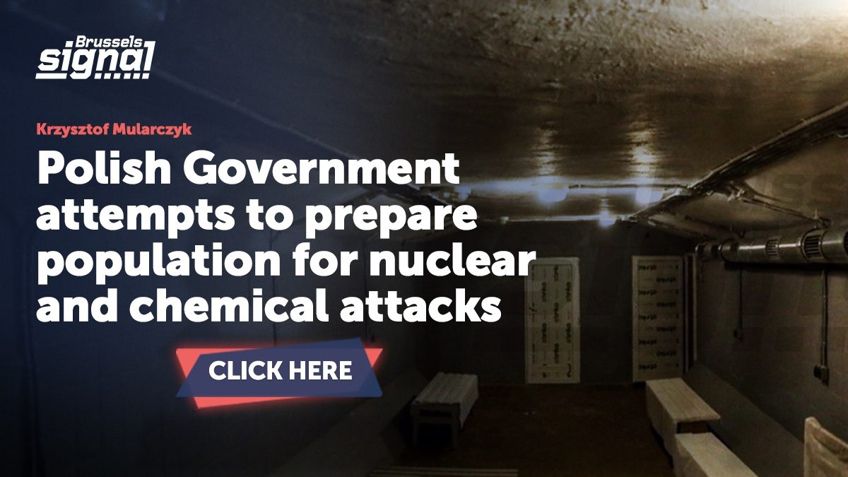 Polish Government attempts to prepare population for nuclear and chemical attacks