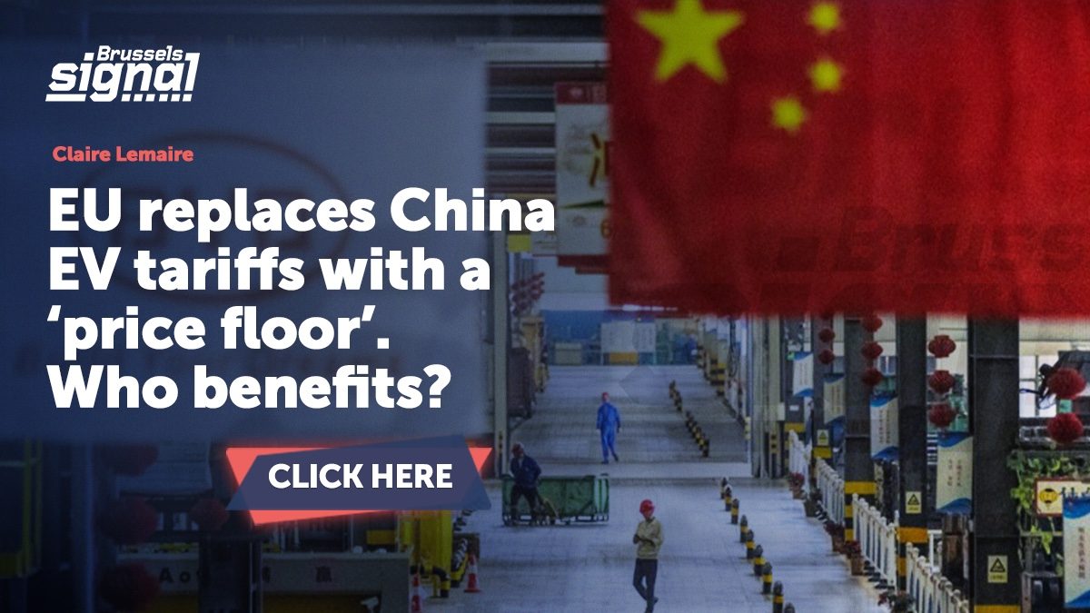 EU replaces China EV tariffs with a ‘price floor’. Who benefits?