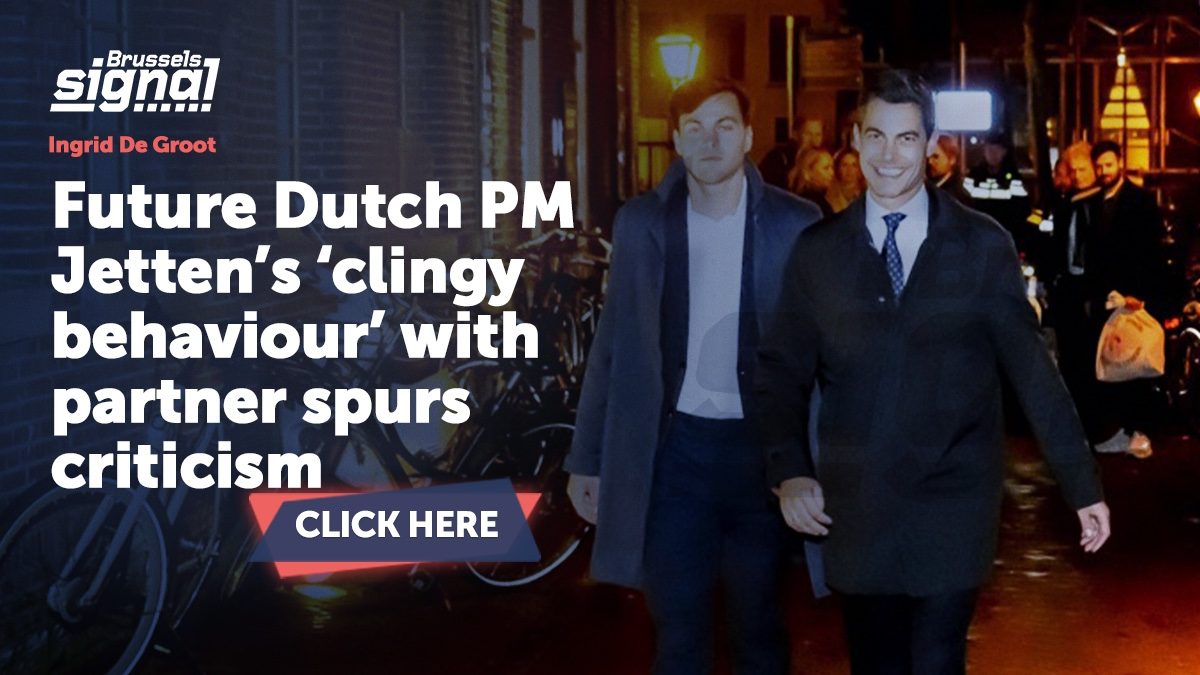 Future Dutch PM Jetten’s ‘clingy behaviour’ with partner spurs criticism