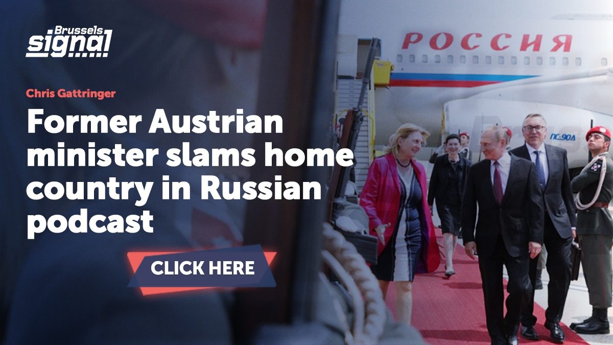Former Austrian minister slams home country in Russian podcast