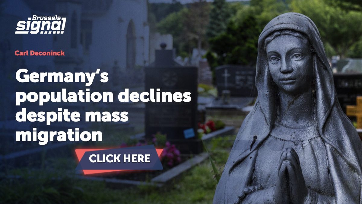 Germany’s population declines despite mass migration