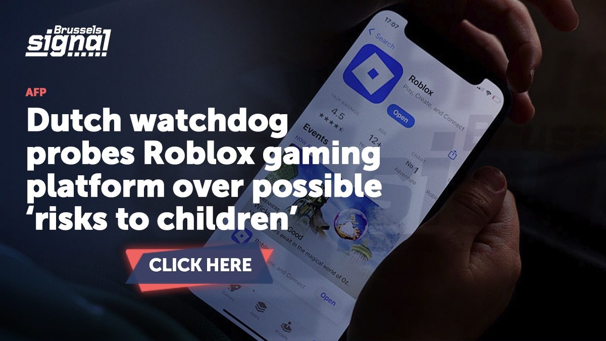 Dutch watchdog probes Roblox gaming platform over possible ‘risks to children’