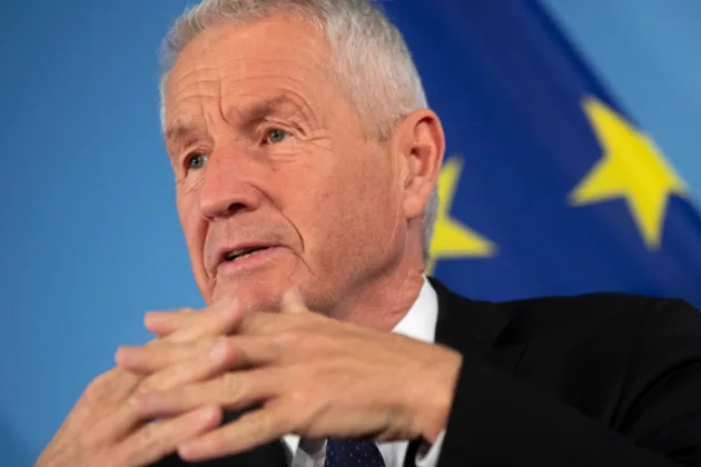 Norwegian police said today they had searched properties belonging to former prime minister Thorbjorn Jagland following the launch of a corruption probe over his dealings with US sex offender Jeffrey Epstein. EPA/HAYOUNG JEON