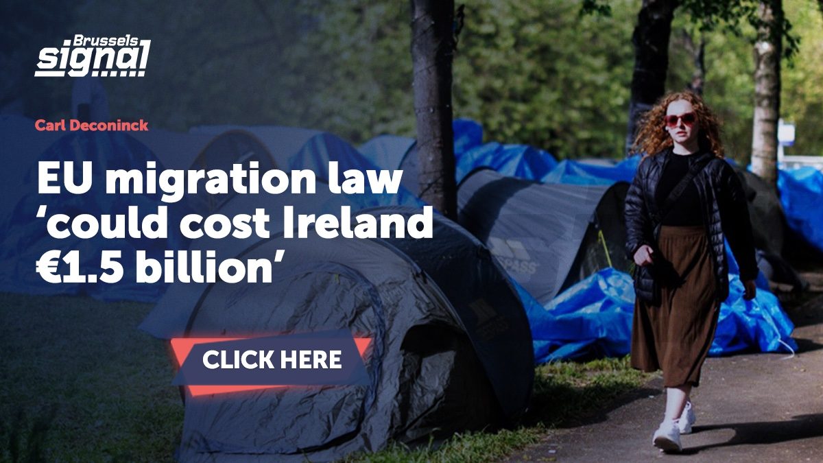 EU migration law ‘could cost Ireland €1.5 billion’