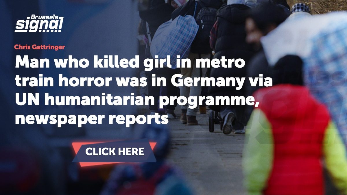 Man who killed girl in metro train horror was in Germany via UN humanitarian programme, newspaper reports