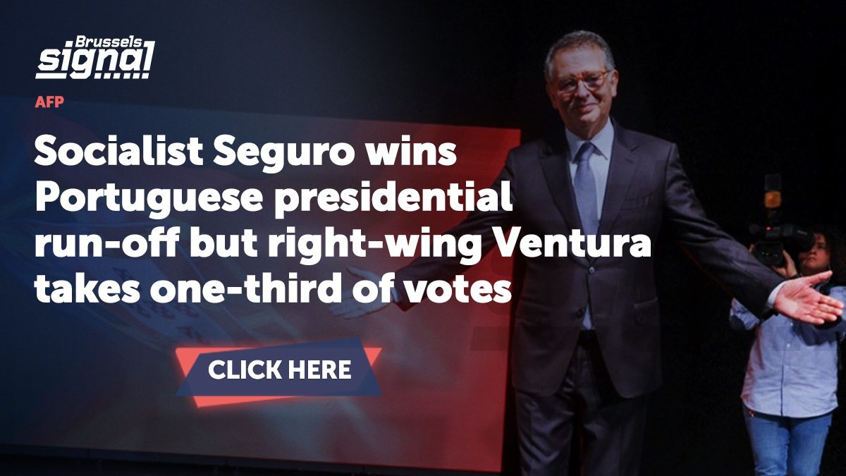 Socialist Seguro wins Portuguese presidential run-off but right-wing Ventura takes one-third of votes