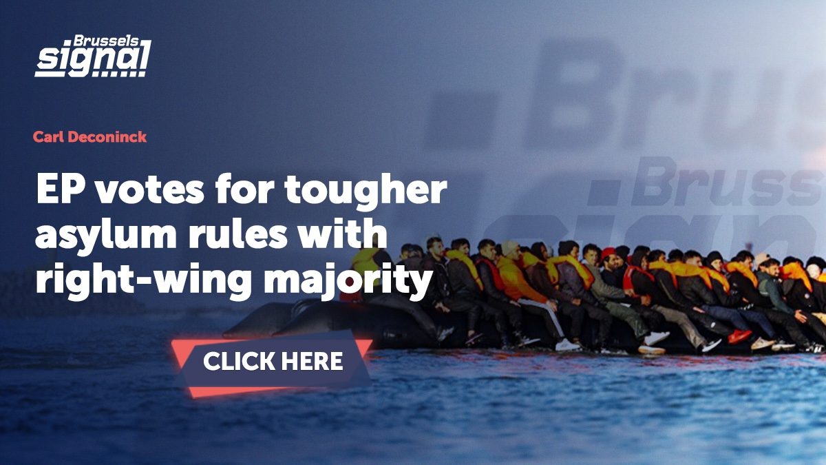 EP votes for tougher asylum rules with right-wing majority