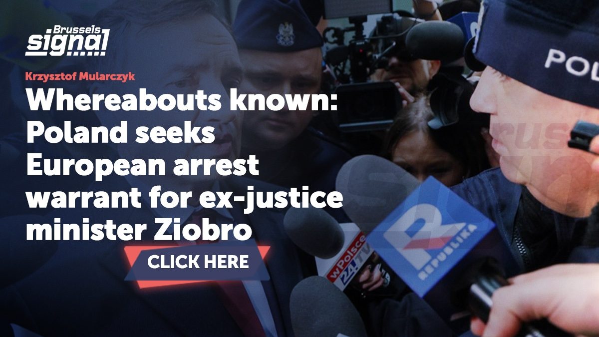 Whereabouts known: Poland seeks European arrest warrant for ex-justice minister Ziobro