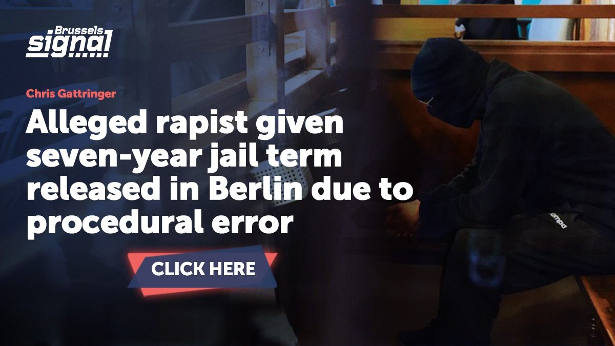 Alleged rapist given seven-year jail term released in Berlin due to procedural error