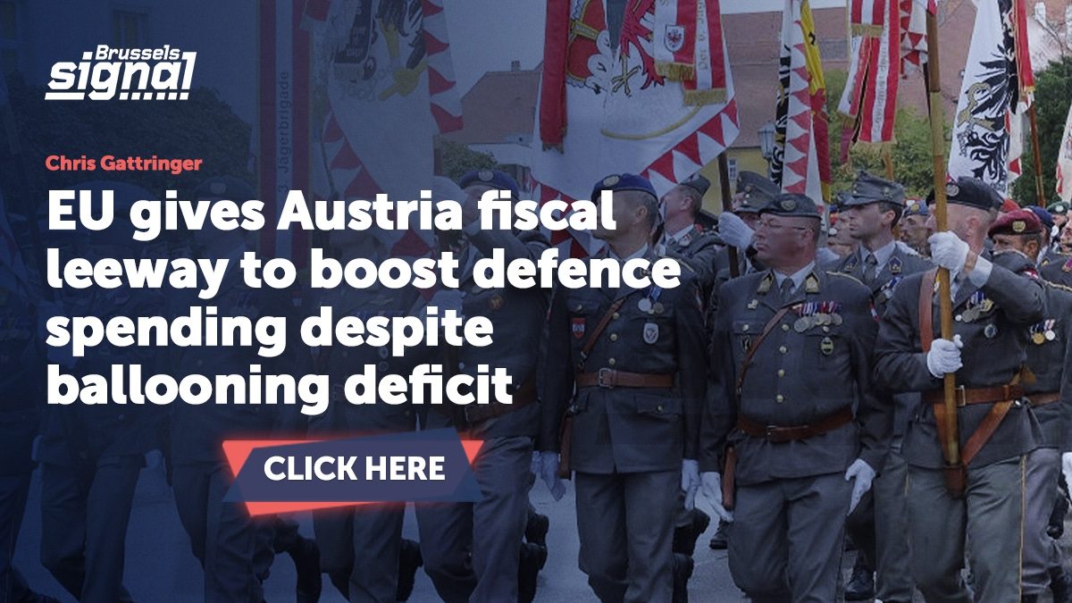 EU gives Austria fiscal leeway to boost defence spending despite ballooning deficit