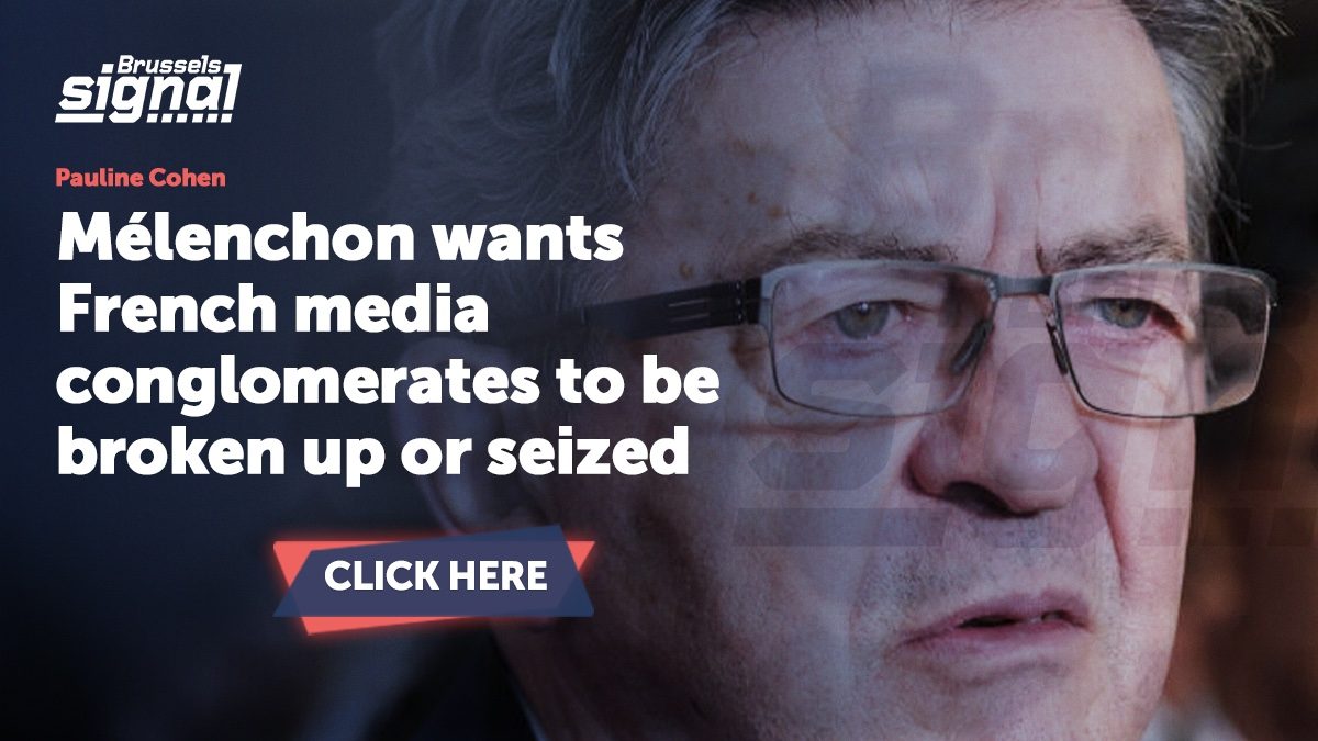 Mélenchon wants French media conglomerates to be broken up or seized