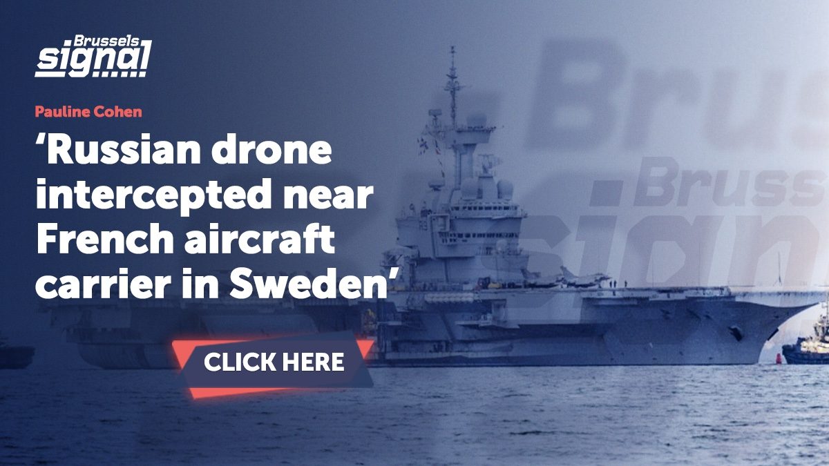 ‘Russian drone intercepted near French aircraft carrier in Sweden’