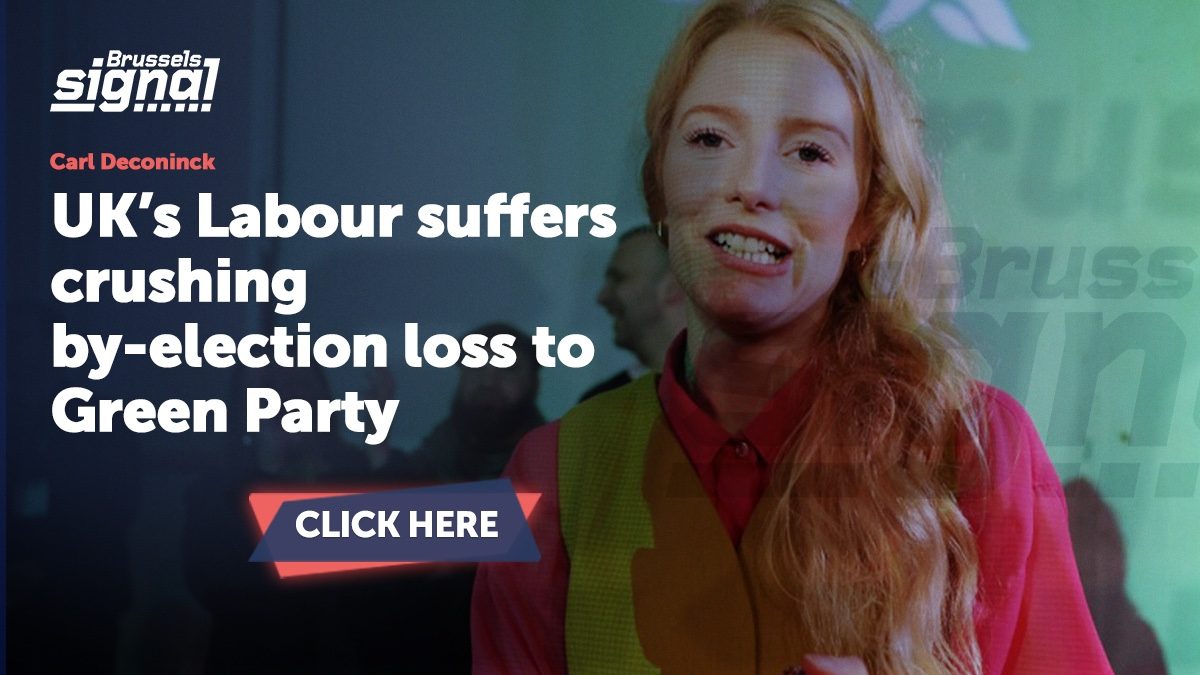 UK’s Labour suffers crushing by-election loss to Green Party