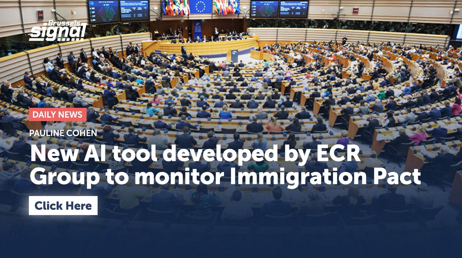 New AI tool developed by ECR Group to monitor Immigration Pact