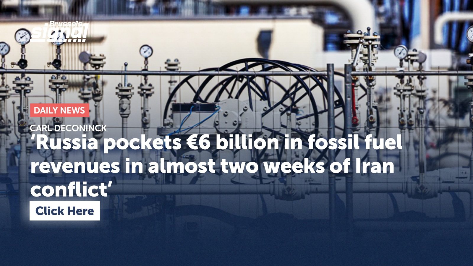 ‘Russia pockets €6 billion in fossil fuel revenues in almost two weeks of Iran conflict’