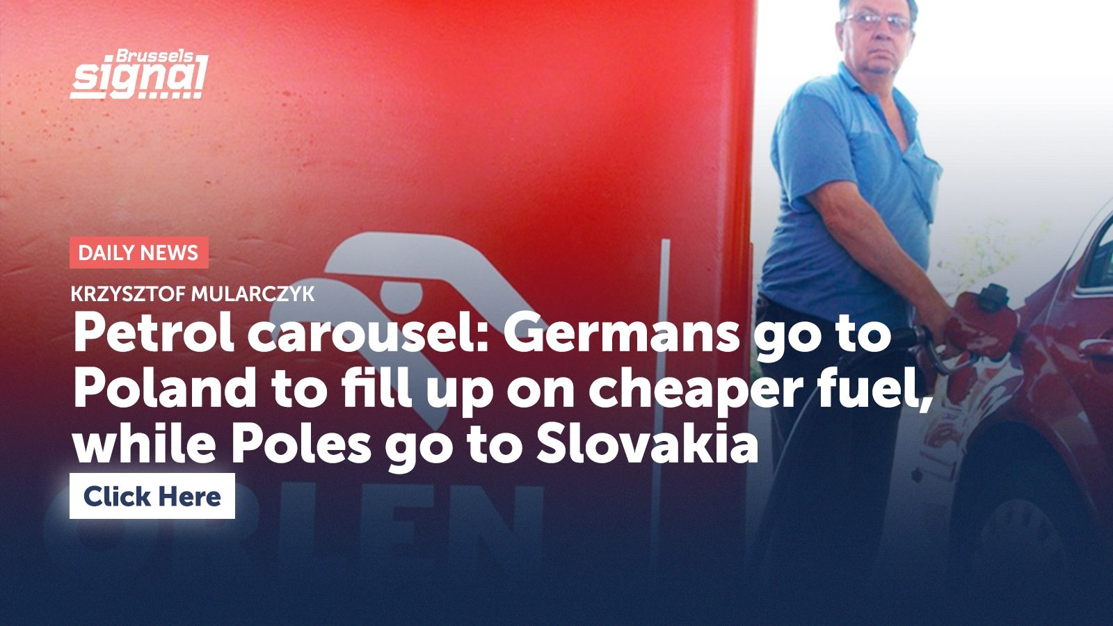 Petrol carousel: Germans go to Poland to fill up on cheaper fuel, while Poles go to Slovakia